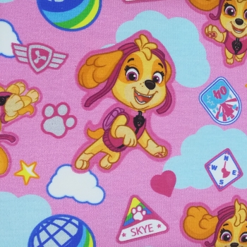 Baumwolljersey "Paw Patrol 3"